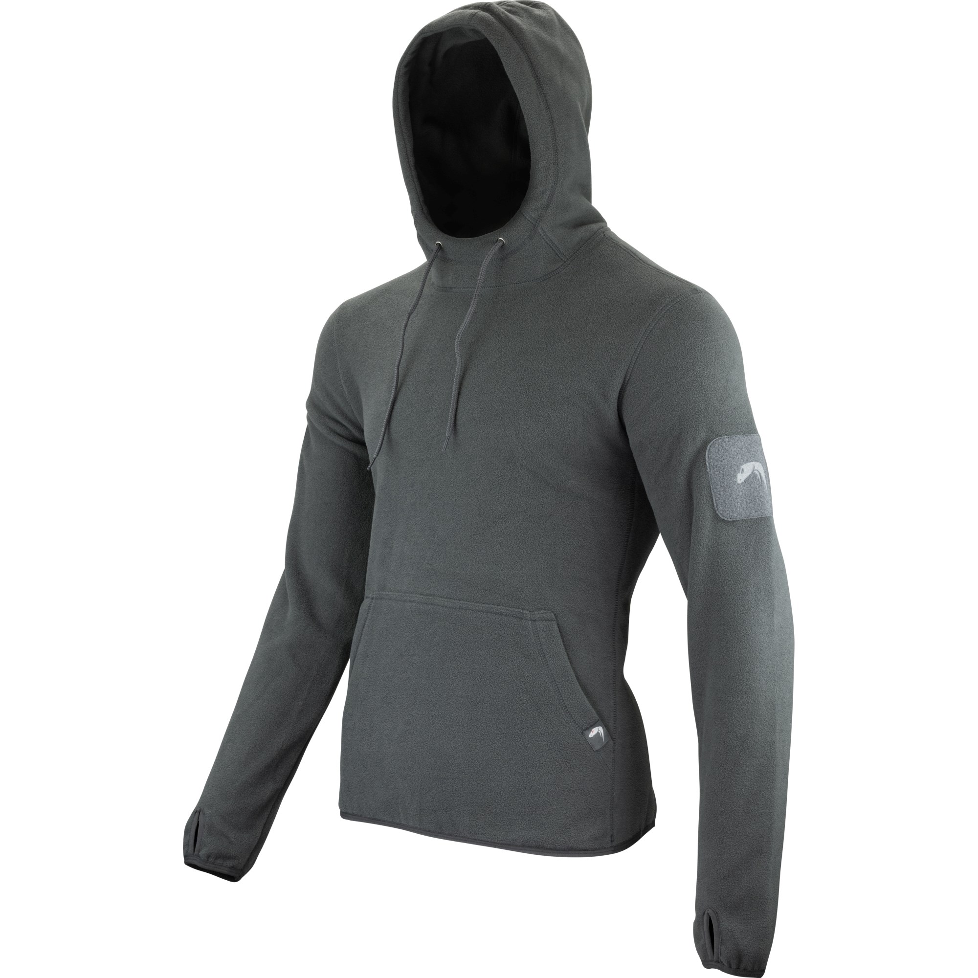 Viper® Mikina klokanka s kapucí FLEECE TITANIUM Barva: ŠEDÁ - GREY, Velikost: XL