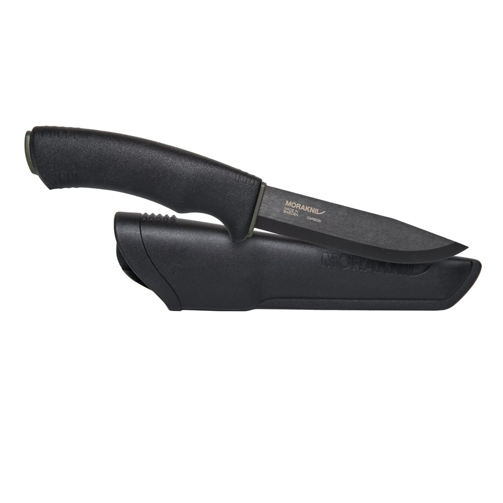 MORA of Sweden® Nůž Morakniv BUSHCRAFT Carbon Steel ČERNÝ Barva: Černá