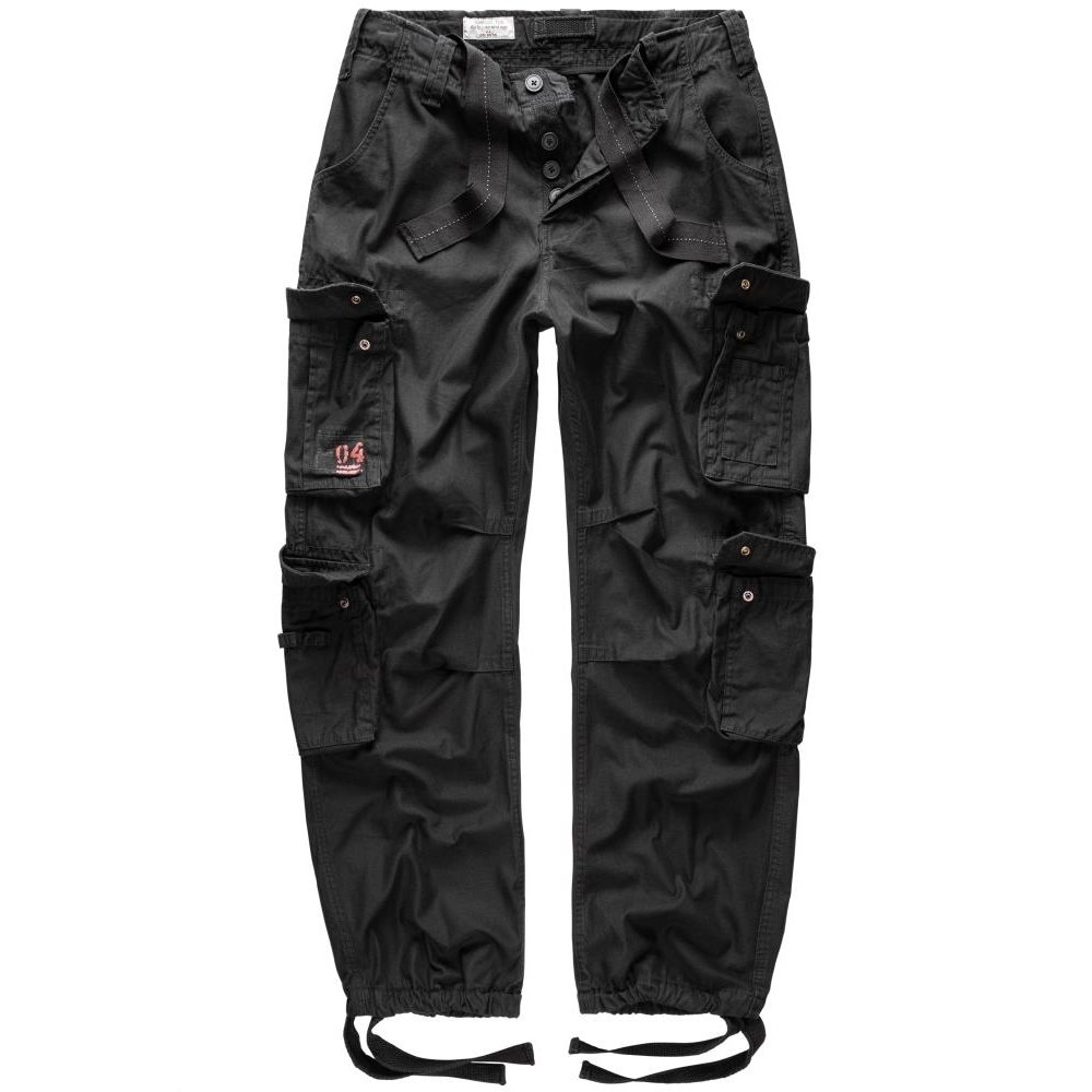 SURPLUS Kalhoty AIRBORNE VINTAGE ČERNÉ Barva: Černá, Velikost: 3XL