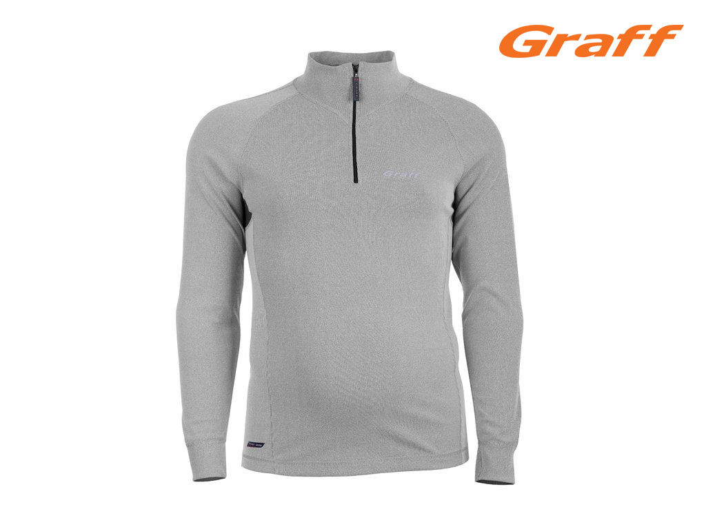 Graff Termo triko se stojákem 907-6 pánské dl. rukáv Velikost: XL