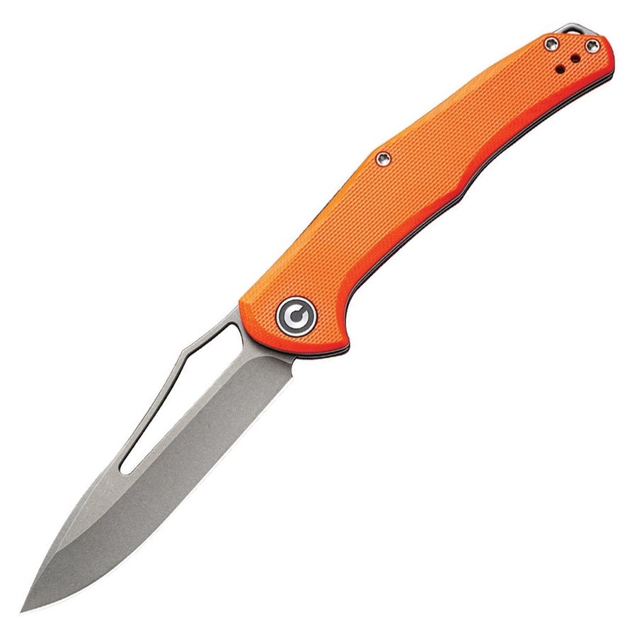 Nůž zavírací FRACTURE hladké ostří ORANŽOVÝ Barva: Oranžová