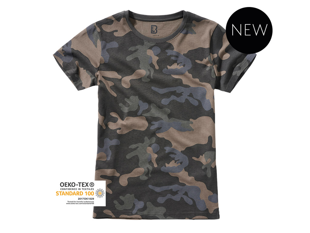 Tričko Brandit dámské darkcamo Barva: darkcamo, Velikost: 5XL