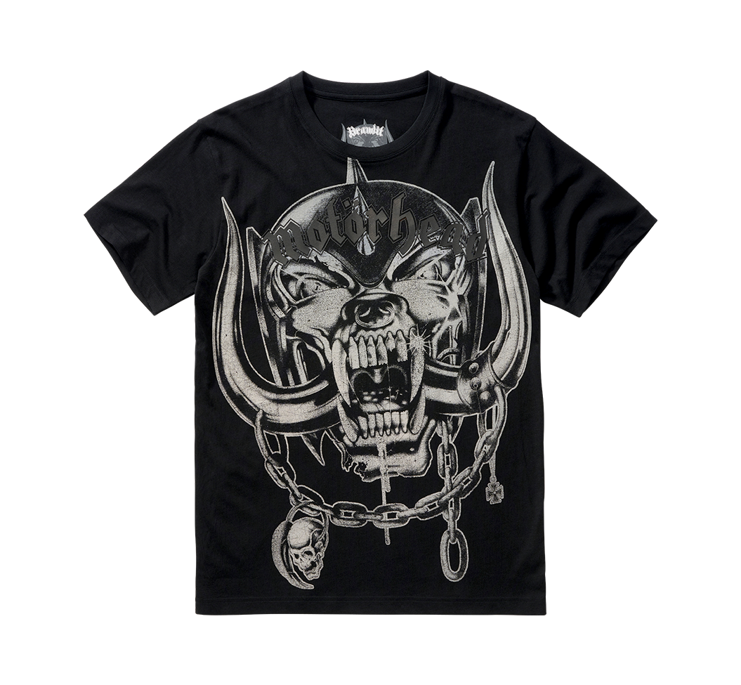 Tričko Brandit Motörhead Warpig černé Barva: BLACK, Velikost: S