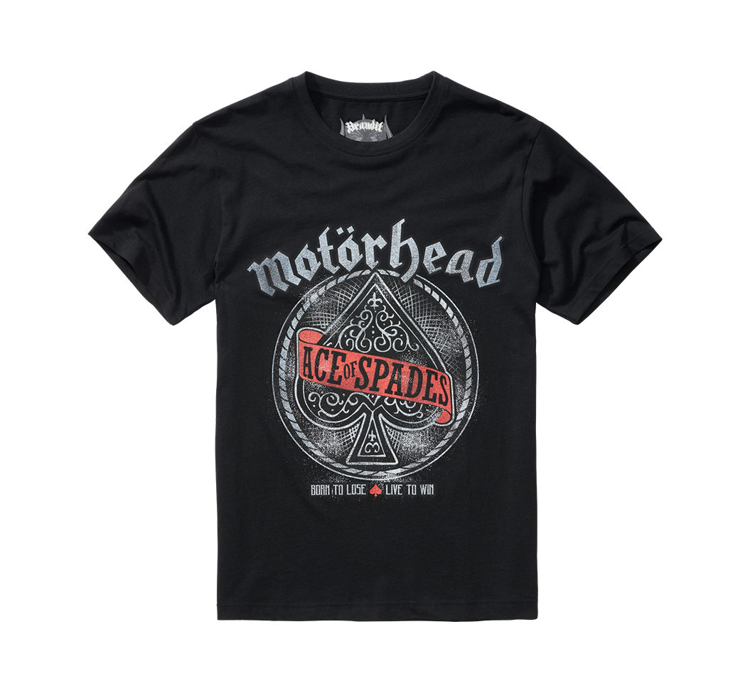 Tričko Brandit Motörhead Ace of Spades černé Barva: BLACK, Velikost: 7XL