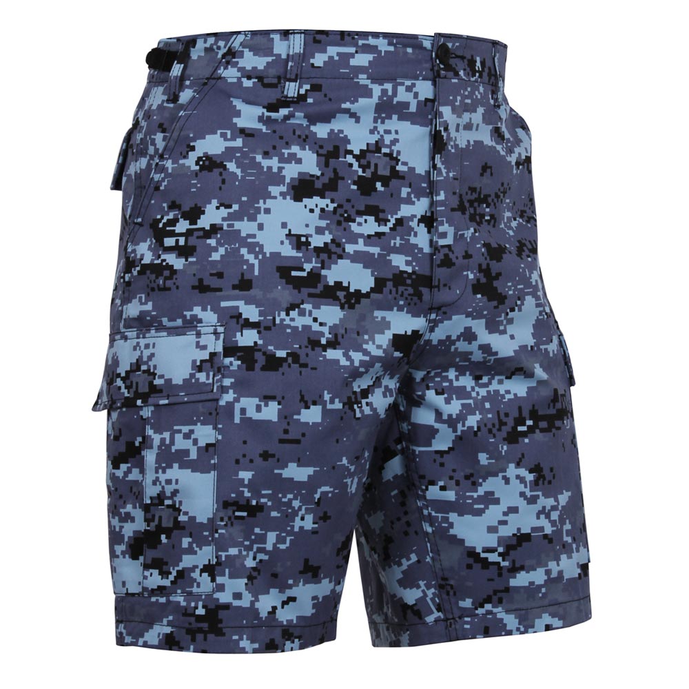 ROTHCO Kraťasy BDU SKY BLUE CAMO DIGITAL - Akce