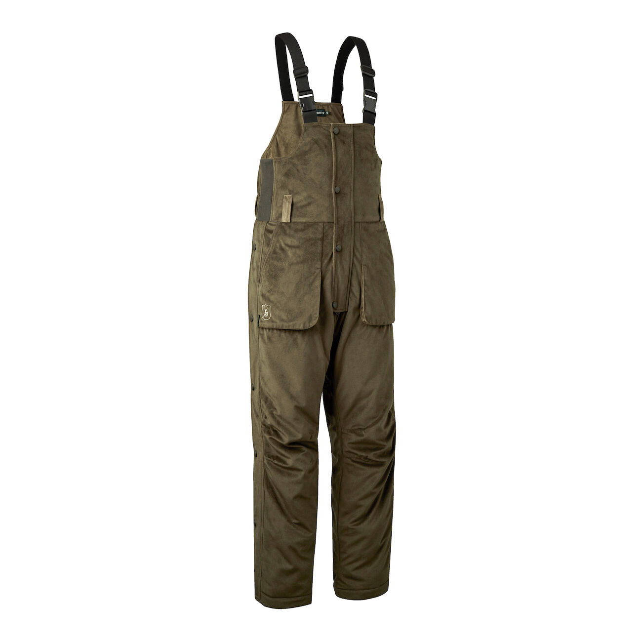 Lovecké zimní kalhoty Deerhunter Rusky Silent Bib hnědé Velikost: 54