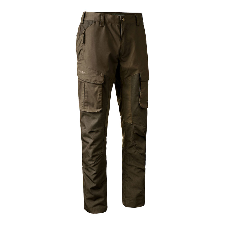 Lovecké jarní kalhoty vyztužené Deerhunter Reims hnědé Velikost: 50