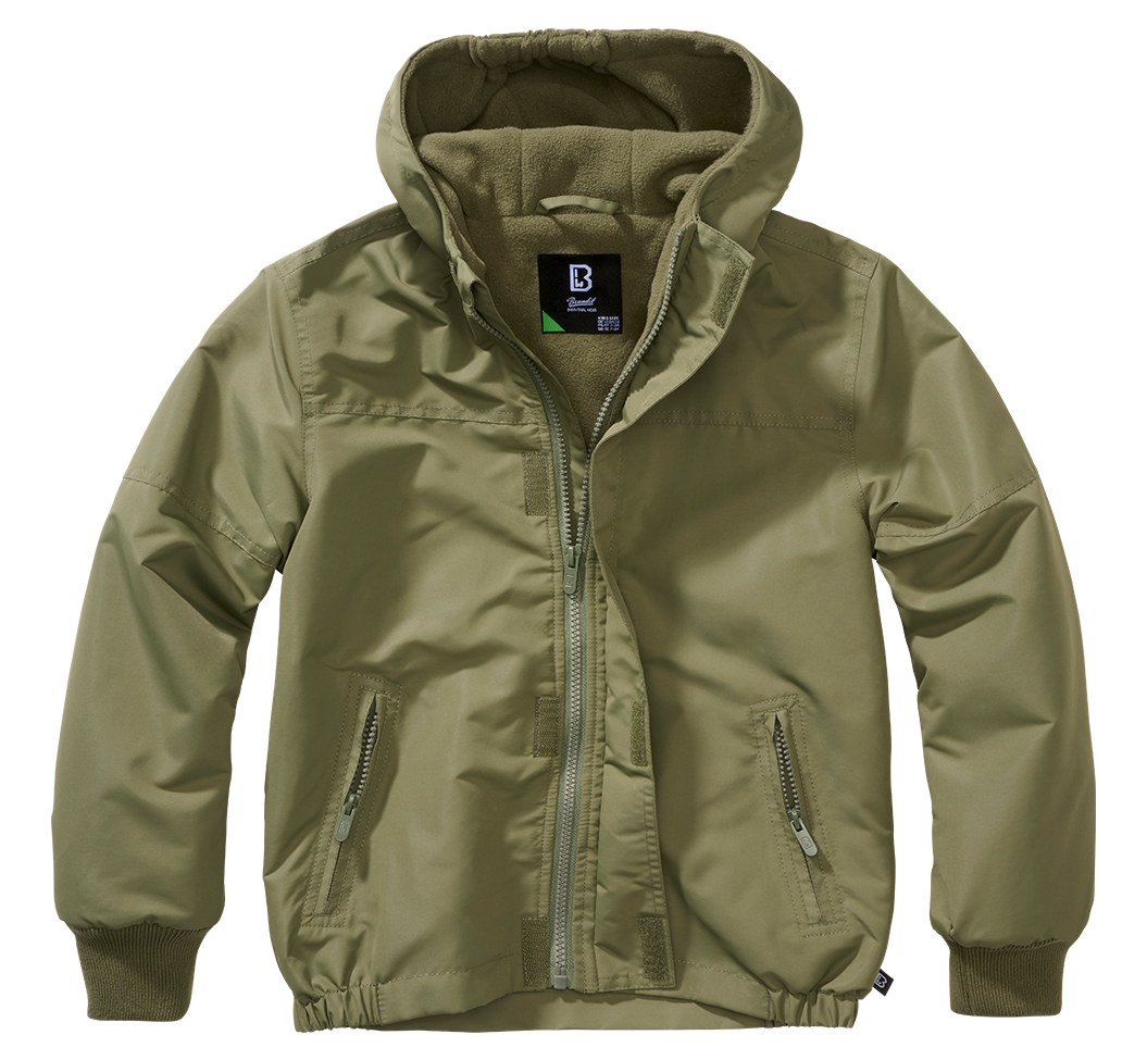 Bunda dětská Brandit Windbreaker olivová Barva: olive, Velikost: 134/140