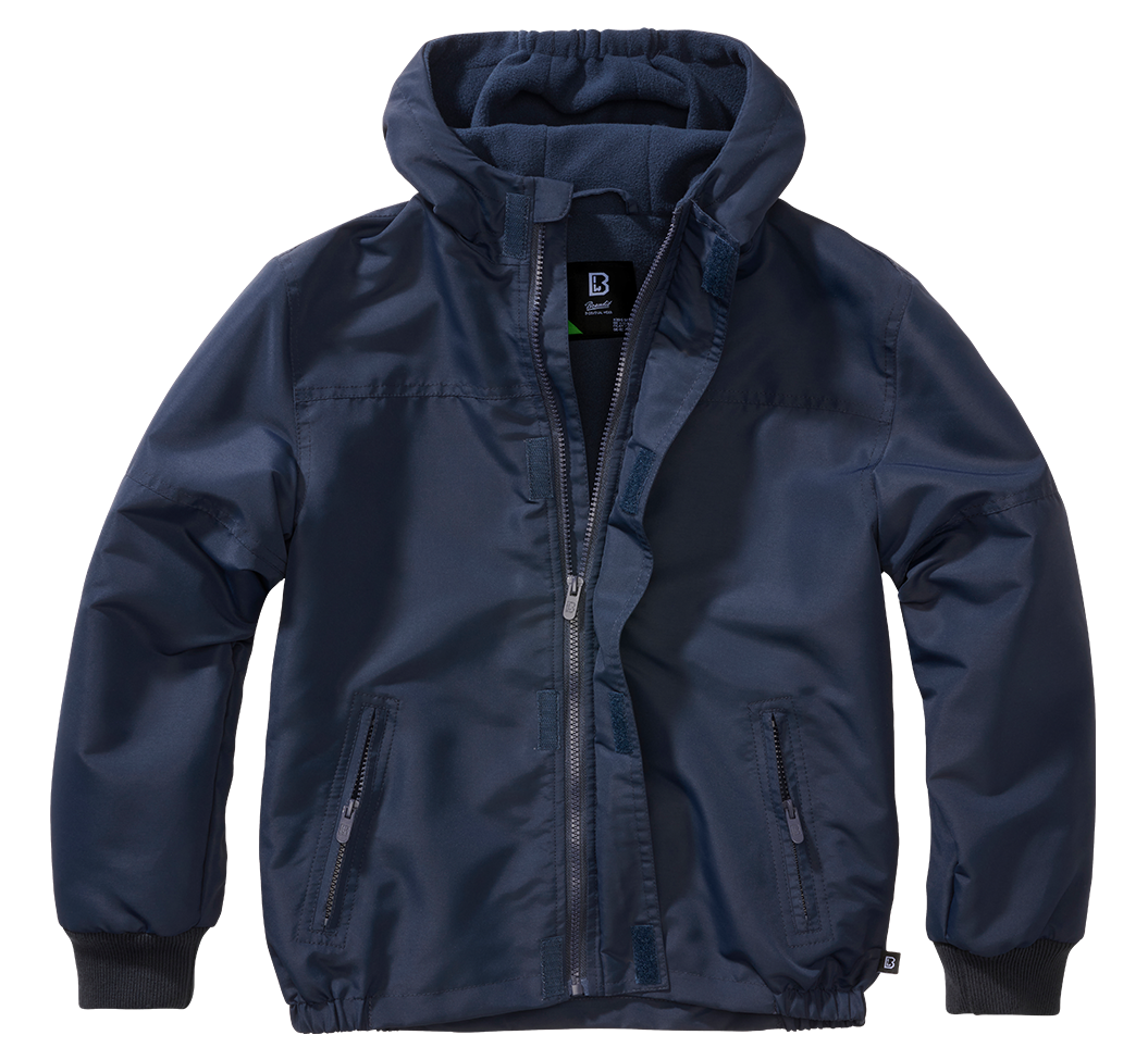 Bunda dětská Brandit Windbreaker modré Barva: NAVY, Velikost: 146/152
