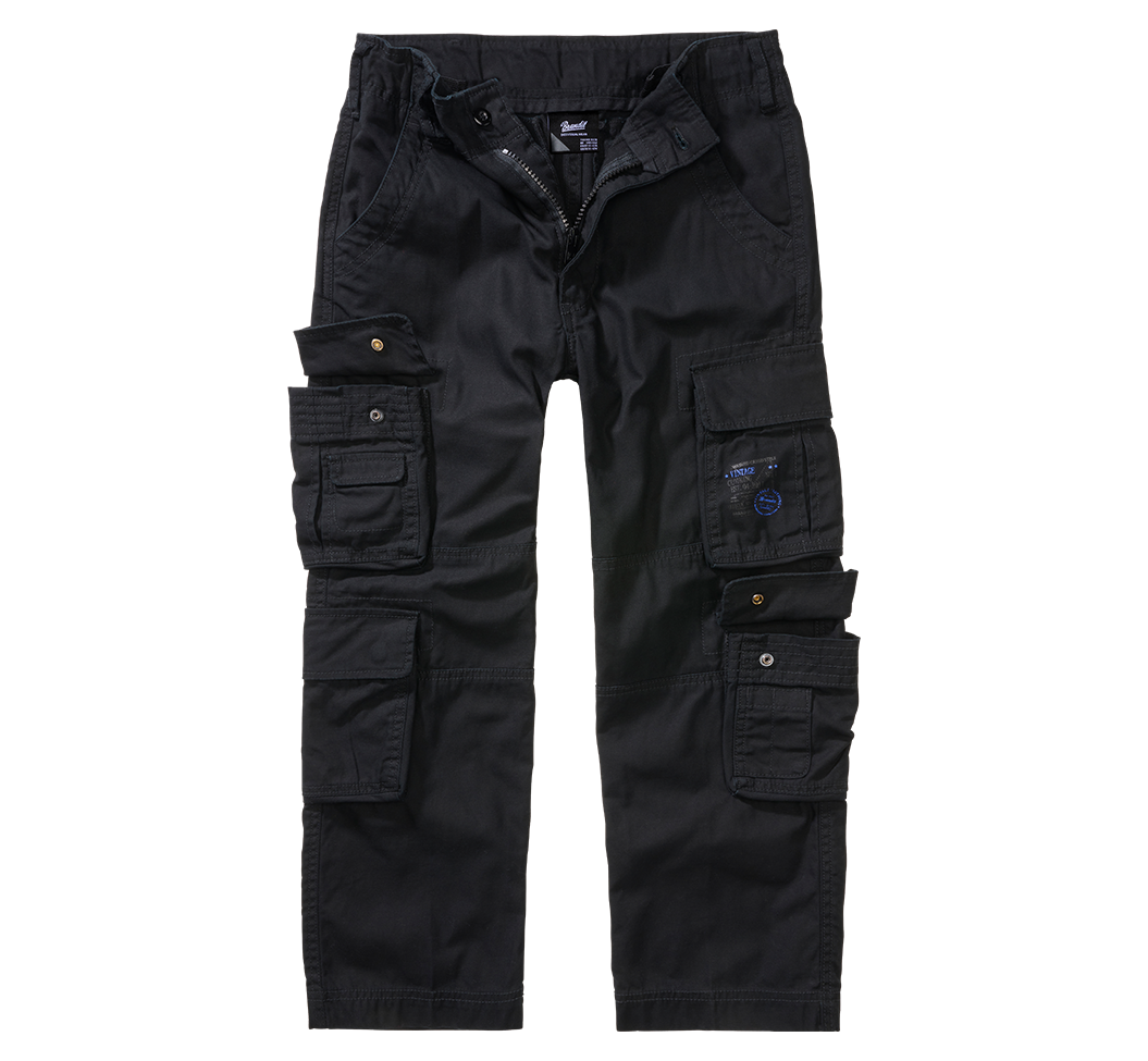 Kalhoty dětské Brandit Pure černé Barva: BLACK, Velikost: 122/128