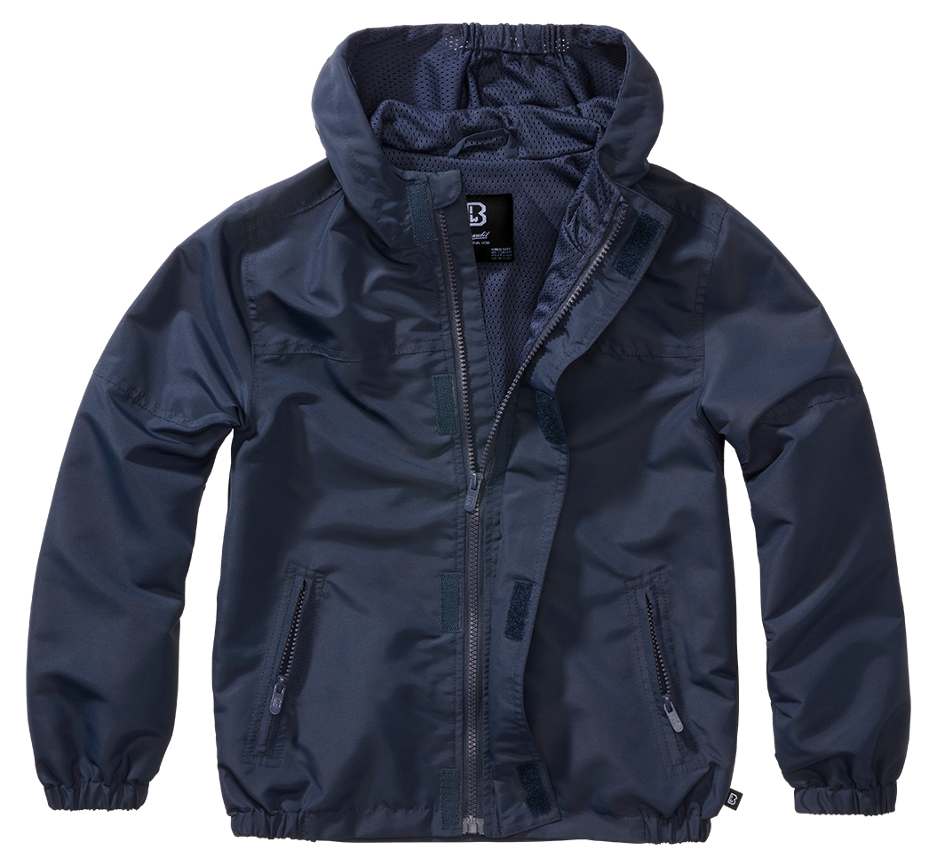 Summer Windbreaker bunda dětská Brandit modrá Barva: NAVY, Velikost: 122/128