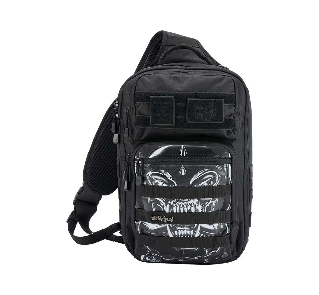 Batoh s jedním popruhem Brandit US Cooper Sling Motörhead Barva: BLACK, Velikost: OS