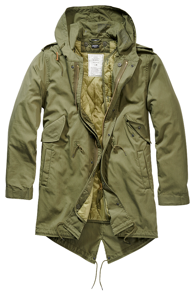 M51 US Parka Brandit olivová - Akce Velikost: 4XL