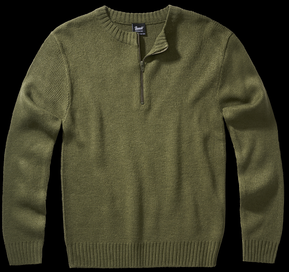Svetr Brandit Armee Pullover olivový Barva: olive, Velikost: L