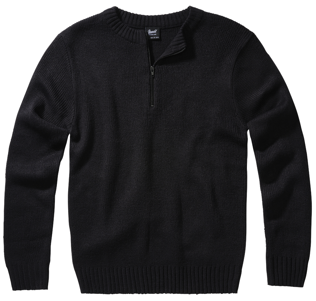Svetr Brandit Armee Pullover černý Barva: BLACK, Velikost: 4XL