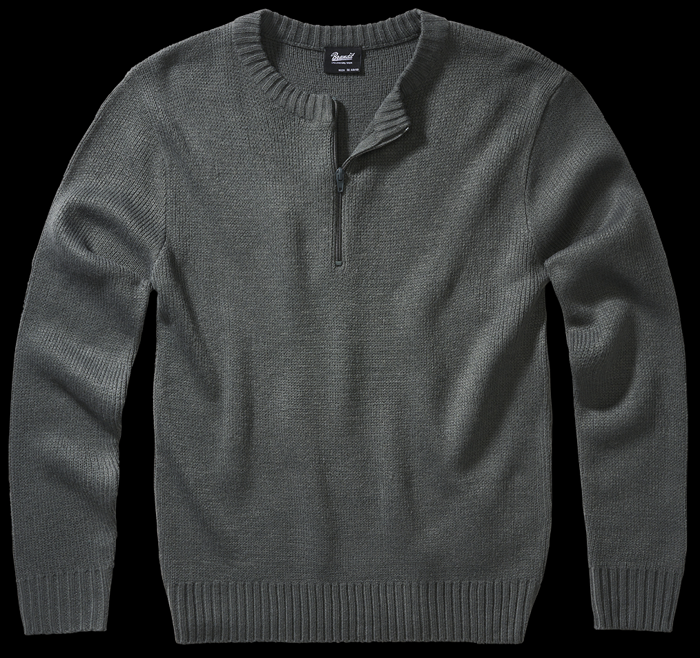 Svetr Brandit Armee Pullover anthracite Barva: anthracite, Velikost: S