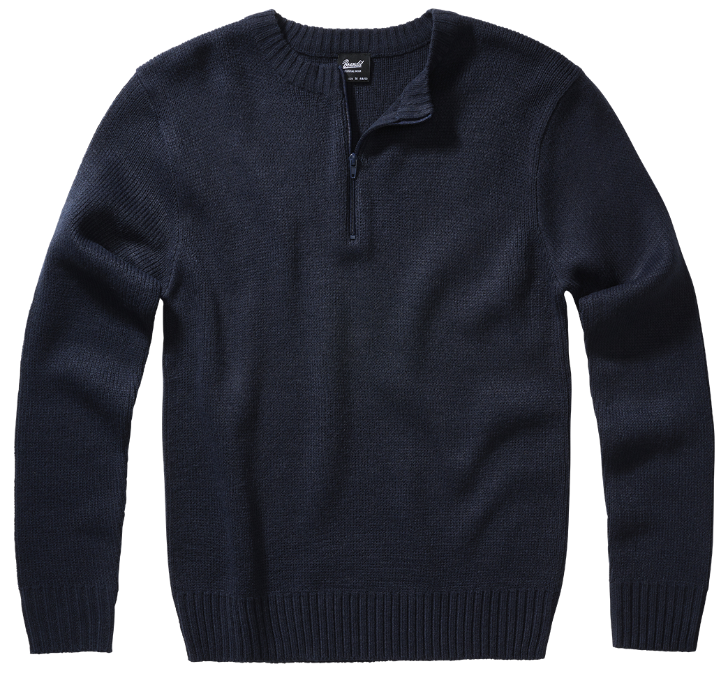 Svetr Brandit Armee Pullover modrý Barva: NAVY, Velikost: XXL