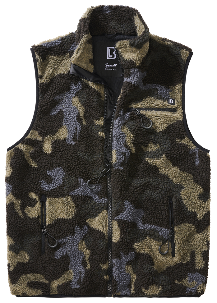 Vesta Brandit Teddyfleece darkcamo Barva: darkcamo, Velikost: S