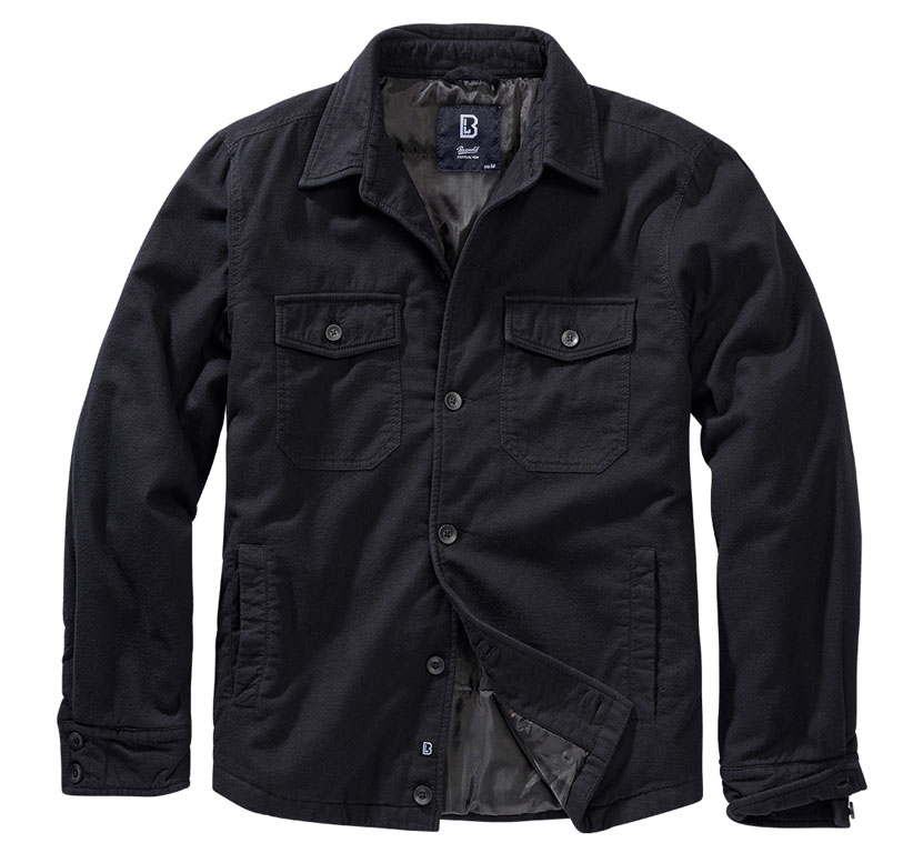 Bunda Brandit Lumber jacket černá Barva: BLACK, Velikost: 7XL
