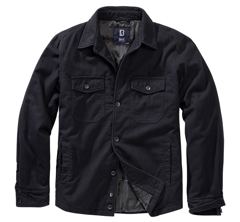 Bunda Brandit Lumber jacket černá Barva: BLACK, Velikost: 6XL