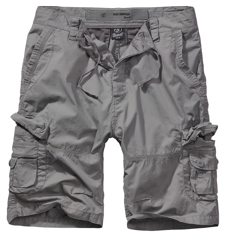 Kraťasy Brandit Ty Shorts šedé - Akce Barva: charocal grey, Velikost: XL