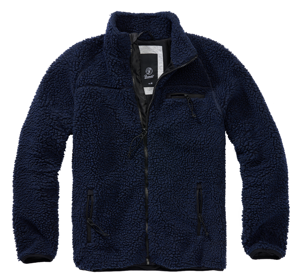 Teddyfleece bunda Brandit modrá Barva: NAVY, Velikost: S