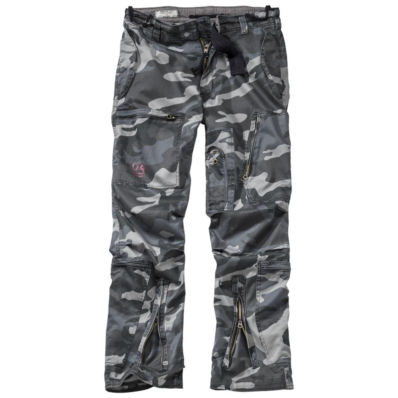 SURPLUS Kalhoty INFANTRY CARGO NIGHT CAMO - Akce