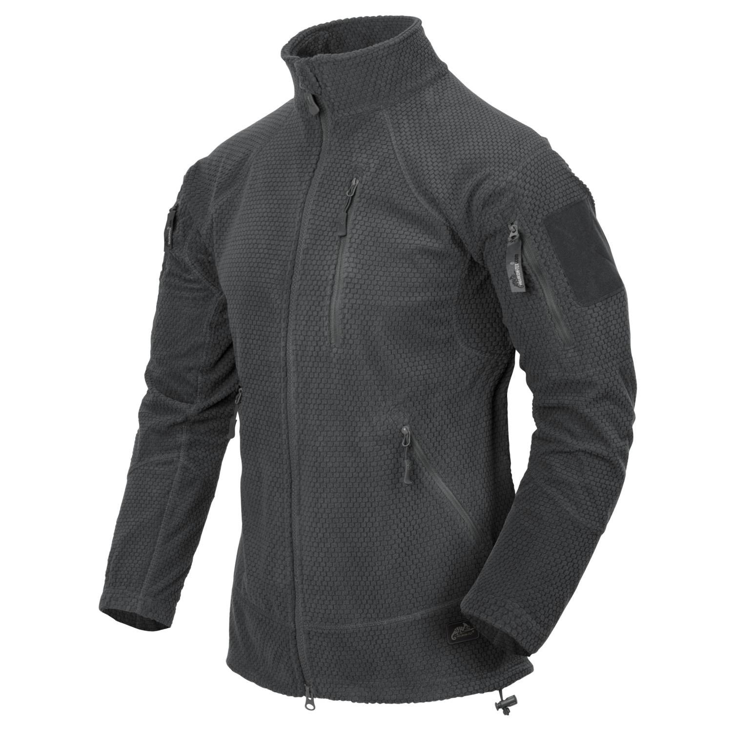 Helikon-Tex Mikina funkční fleece ALPHA TACTICAL SHADOW GREY - Akce Velikost: XS