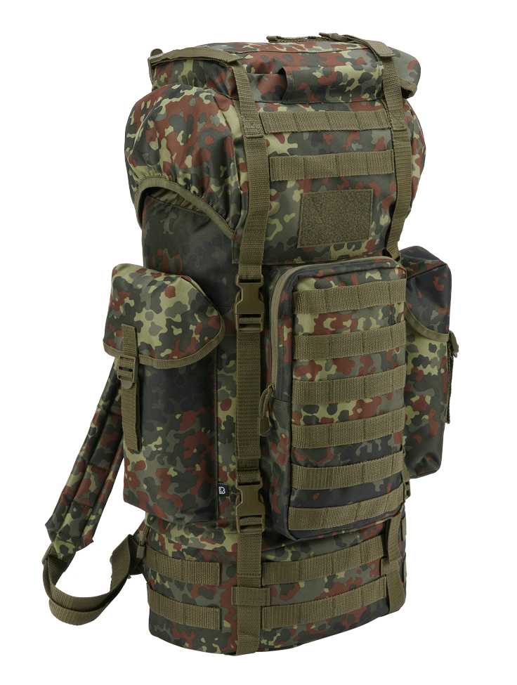 Kampfrucksack Molle taktický batoh Brandit flecktarn - Akce Barva: FLECKTARN, Velikost: OS