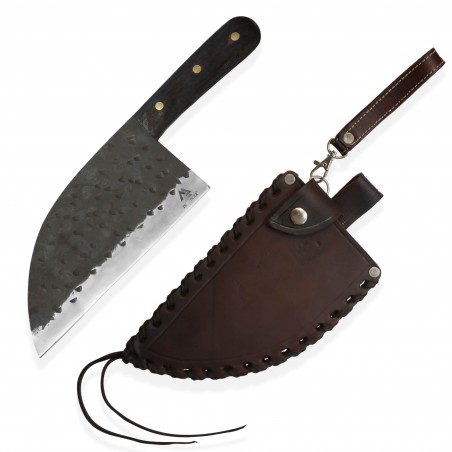 srbský nůž Dellinger D2 Skogskock - ve stylu 