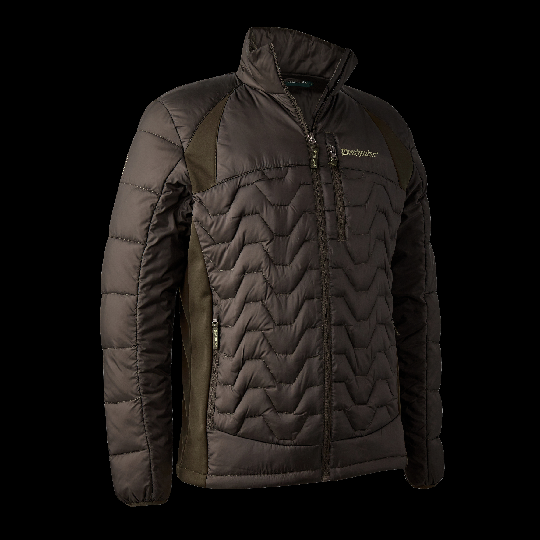 Lovecká bunda Deerhunter Excape Quilted S Barva: Art Green, Velikost: 2XL