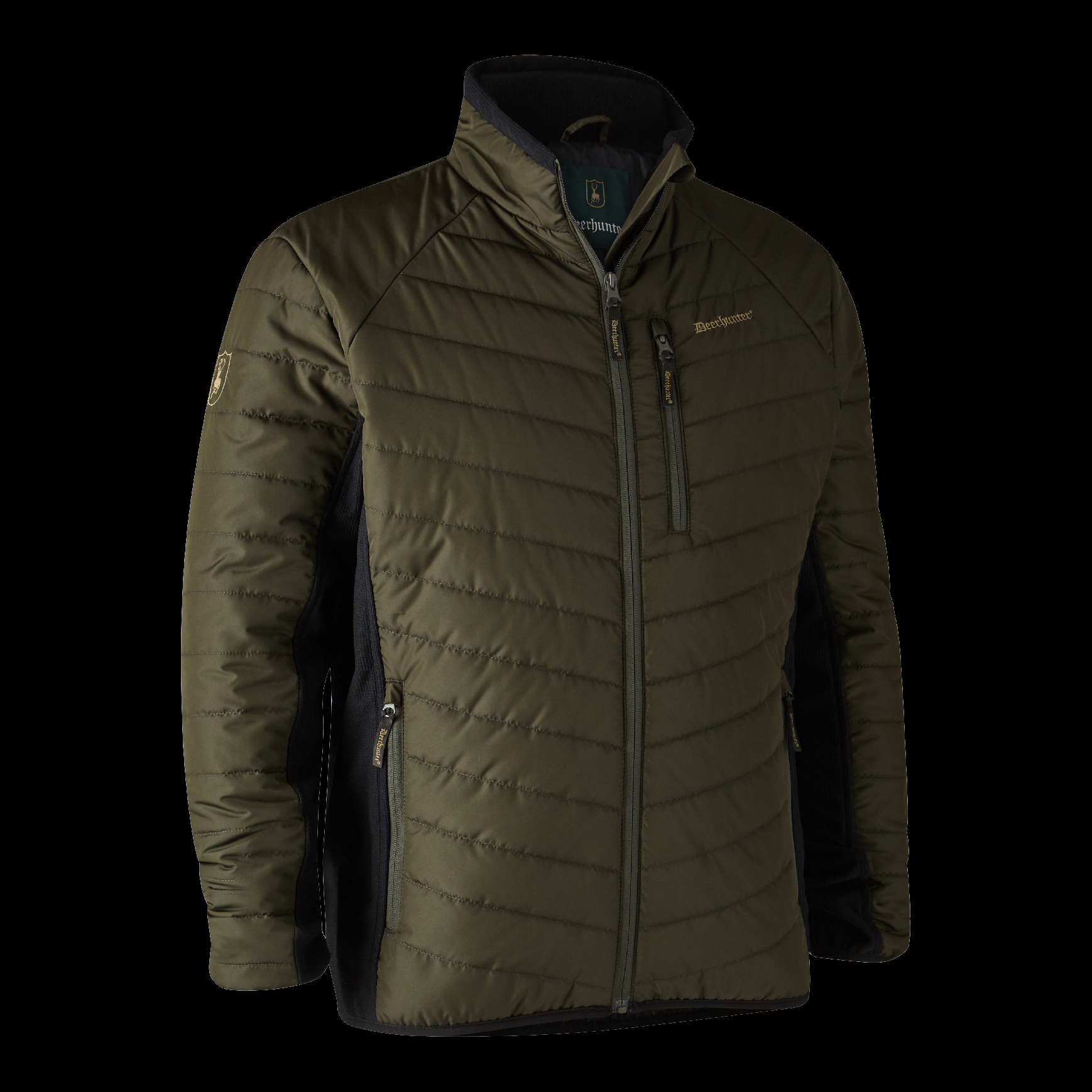 Lovecká polstrovaná bunda Deerhunter Moor S Barva: Adventure Green, Velikost: 2XL