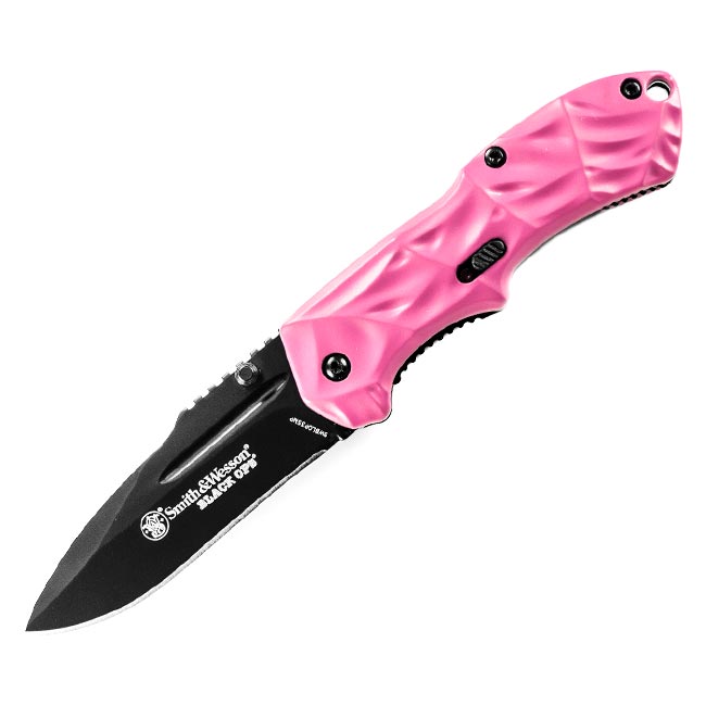 Smith & Wesson® Nůž zavírací S&W OPS MAGIC Gen 3 RŮŽOVÝ Barva: Růžová