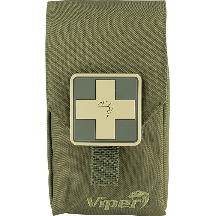 Viper® Lékárnička vybavená první pomocí ZELENÁ Barva: Zelená