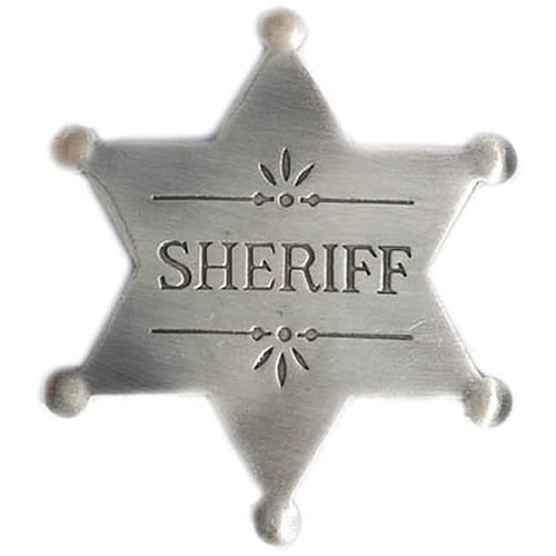 ostatní Odznak SHERIFF - hvězda