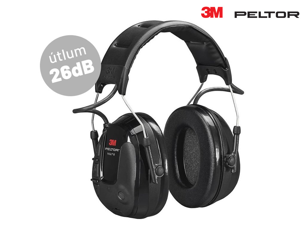 3M / PELTOR Elektronická střelecká sluchátka 3M PELTOR Protac III Slim