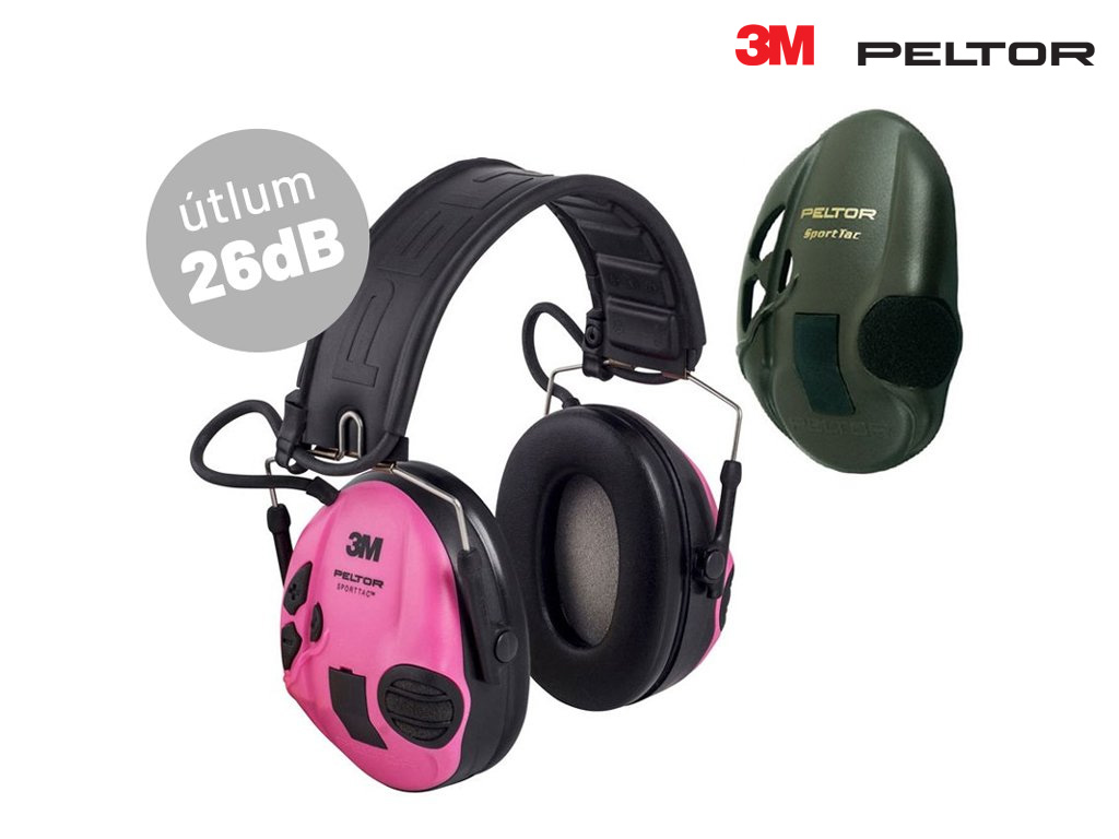 3M / PELTOR Elektronická střelecká sluchátka 3M PELTOR SportTac RE