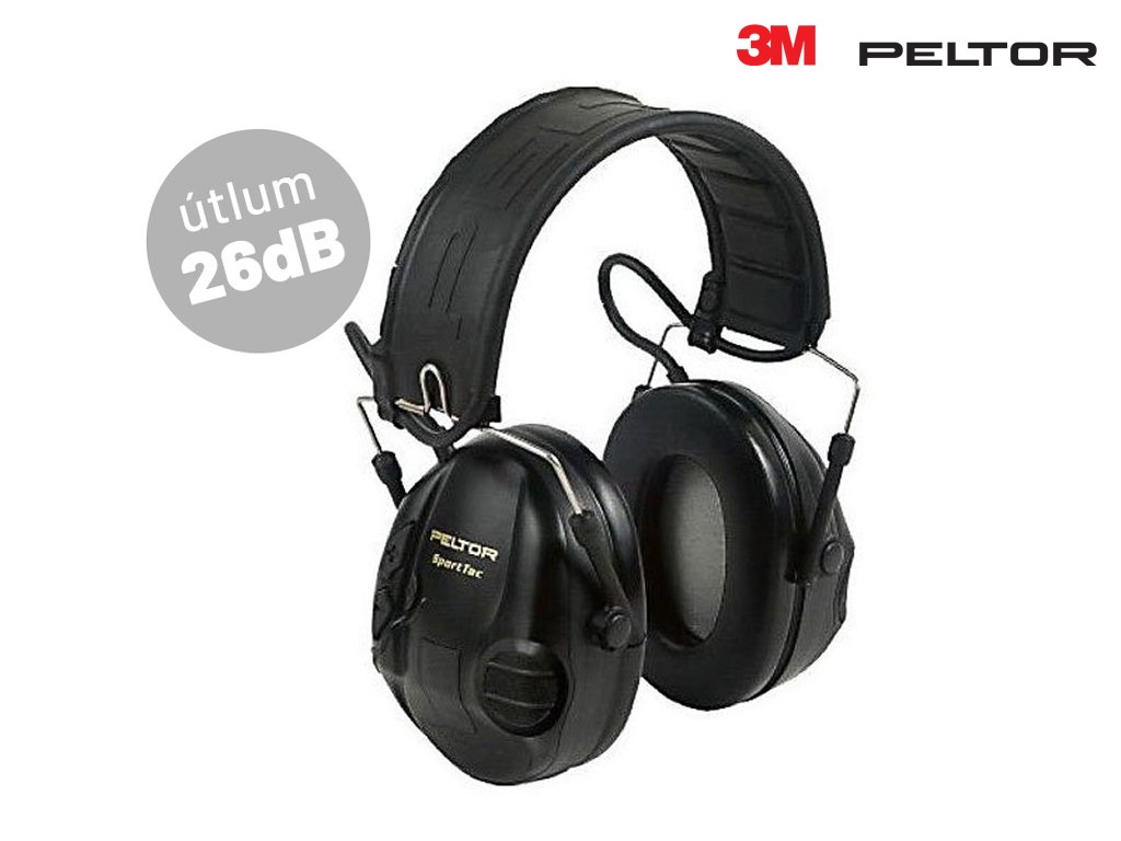 3M / PELTOR Elektronická střelecká sluchátka 3M PELTOR SportTac RD