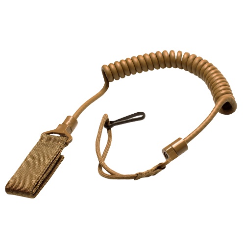 CONDOR OUTDOOR Šnůra bezpečnostní LANYARD pro pistol COYOTE BROWN Barva: COYOTE BROWN