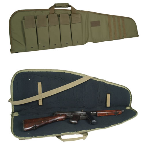 MIL-TEC® aška na pušku MODULAR s popruhem 120cm ZELENÁ Barva: Zelená