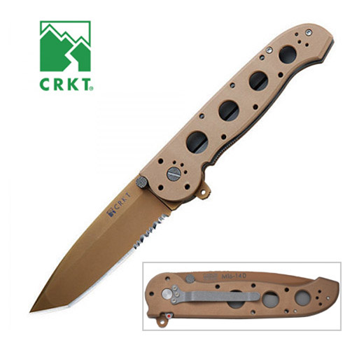 Nůž zavírací M16-14D DESERT BIG DOG CRKT