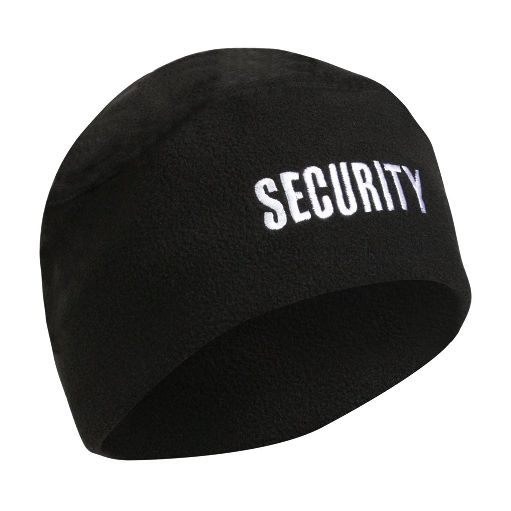 ROTHCO Čepice fleece SECURITY Barva: Černá