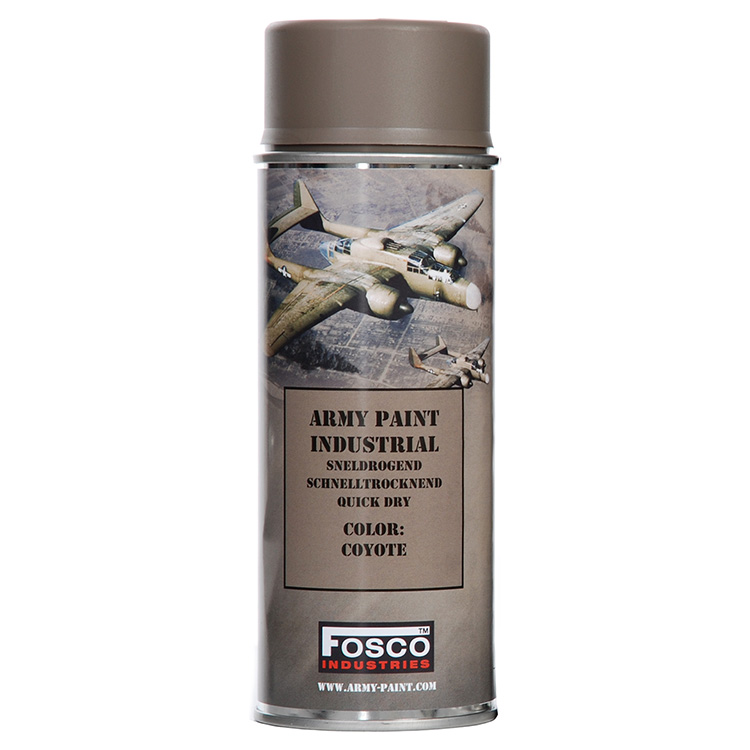 FOSCO Barva ARMY ve spreji 400ml COYOTE Barva: COYOTE BROWN