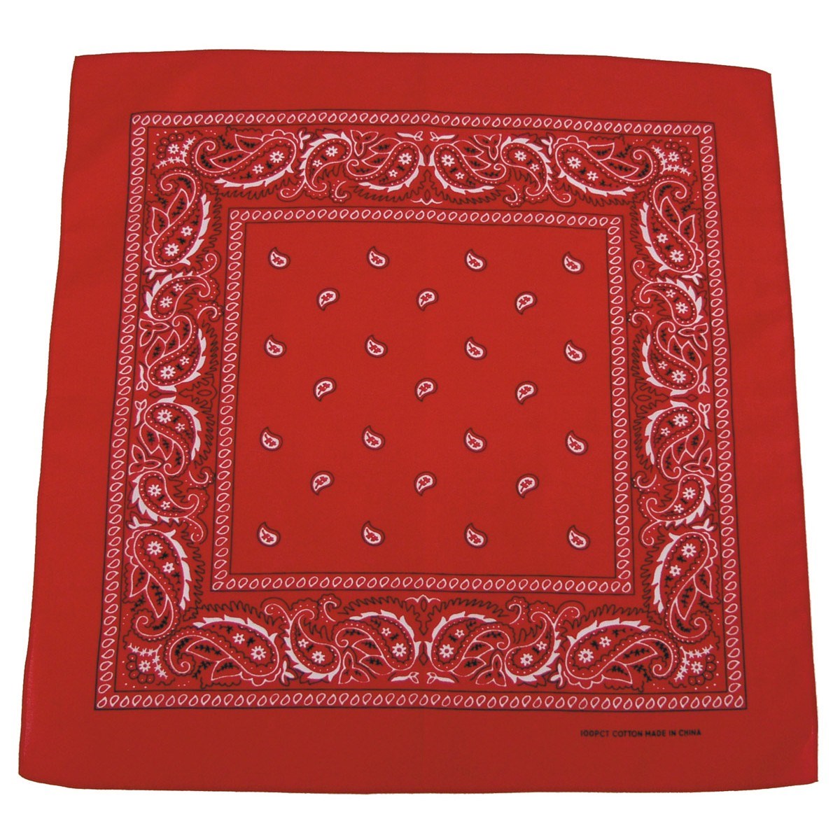 MFH int. comp. Šátek BANDANA 55x55 cm ČERVENÁ/BÍLÁ Barva: Červená