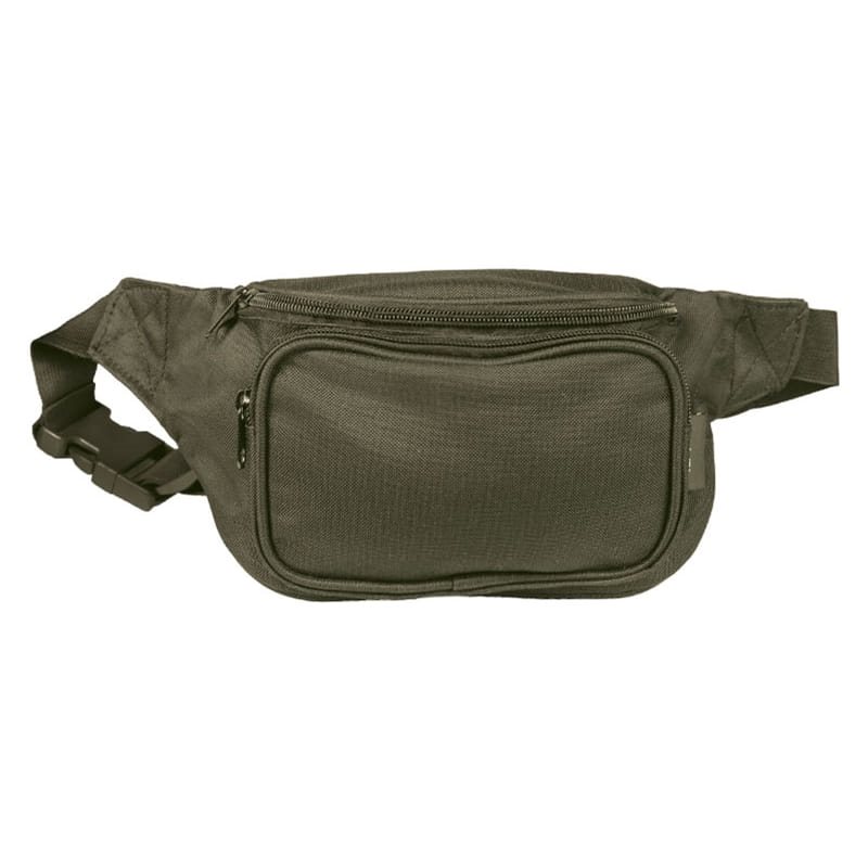 MIL-TEC® edvinka FANNY PACK dvě oddělení ZELENÁ Barva: Zelená