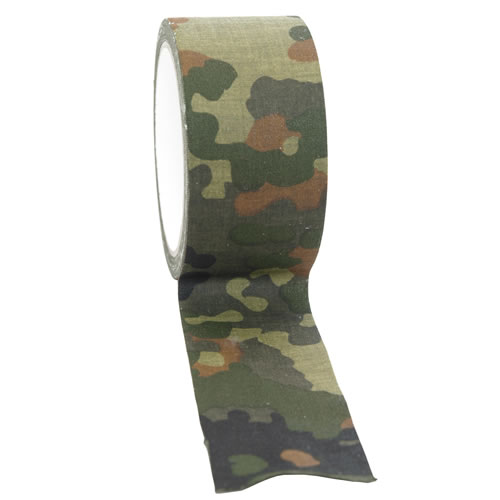 MIL-TEC® Páska lepící MIL-TEC voděodolná FLECKTARN Barva: FLECKTARN - německé maskovaní