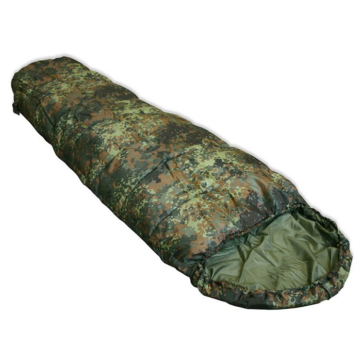 MIL-TEC® Spacák COMMANDO s obalem FLECKTARN Barva: FLECKTARN - německé maskovaní