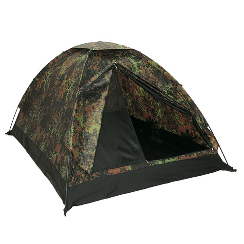 MIL-TEC® Stan IGLU SUPER pro 2 osoby FLECKTARN Barva: FLECKTARN - německé maskovaní