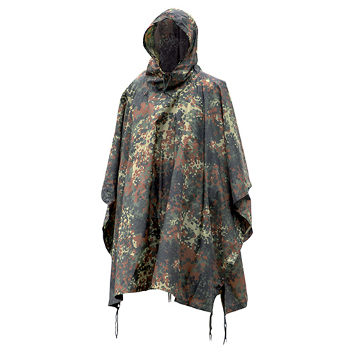 MIL-TEC® Pončo rip-stop BW FLECKTARN Barva: FLECKTARN - německé maskovaní