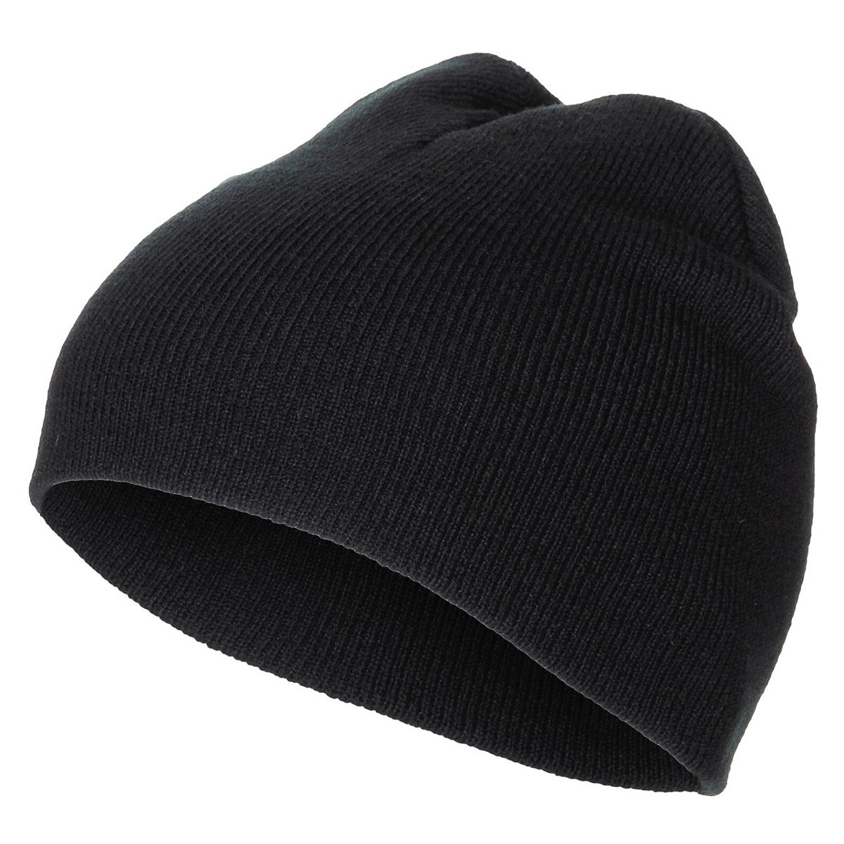 Pro Company Čepice BEANIE jemně pletená Acryl ČERNÁ Barva: Černá